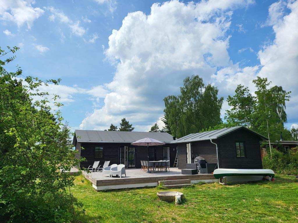 Sommerhus ved Mossø med søkig